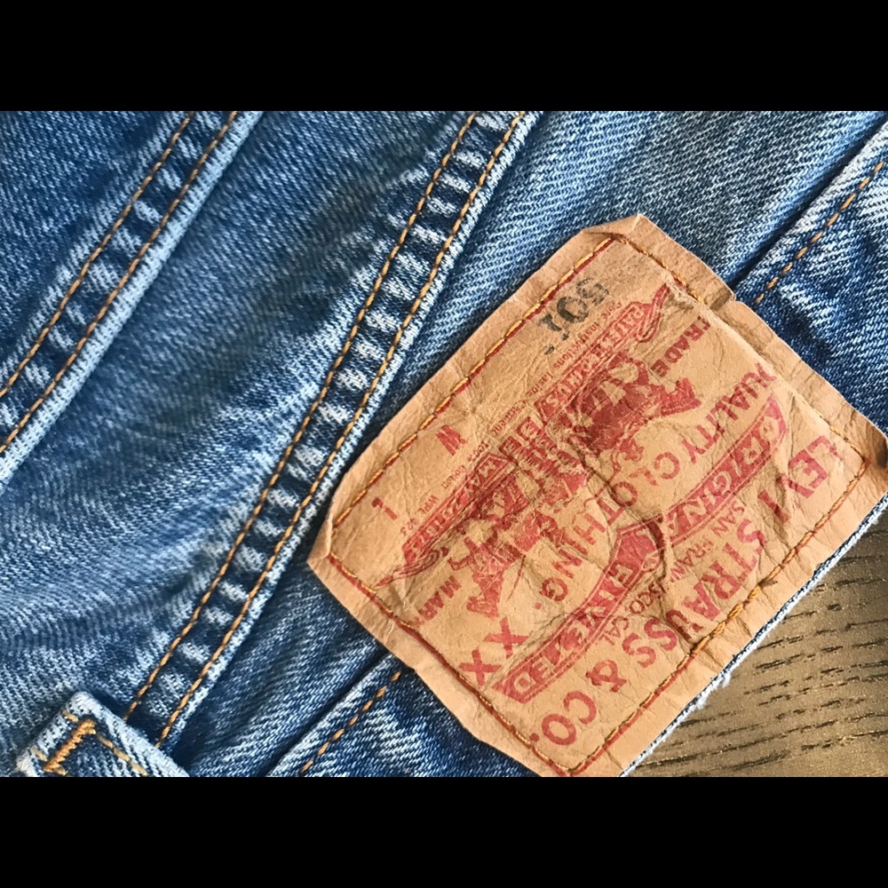 Vintage Levi’s 501 cut off shorts